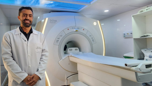 Supervisor técnico de radiologia do Heci, Adston Guedes